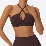 New Summer Sexy Sports Bra Workout Brasier Running Breathable Fitness Underwear Female Quick-Dry Yoga Clothes Gym Top Woman