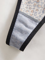 4 Piece Women Panties Sexy Low Rise G‑String Double Waistband Thong Fashion Female Sexy Underwear