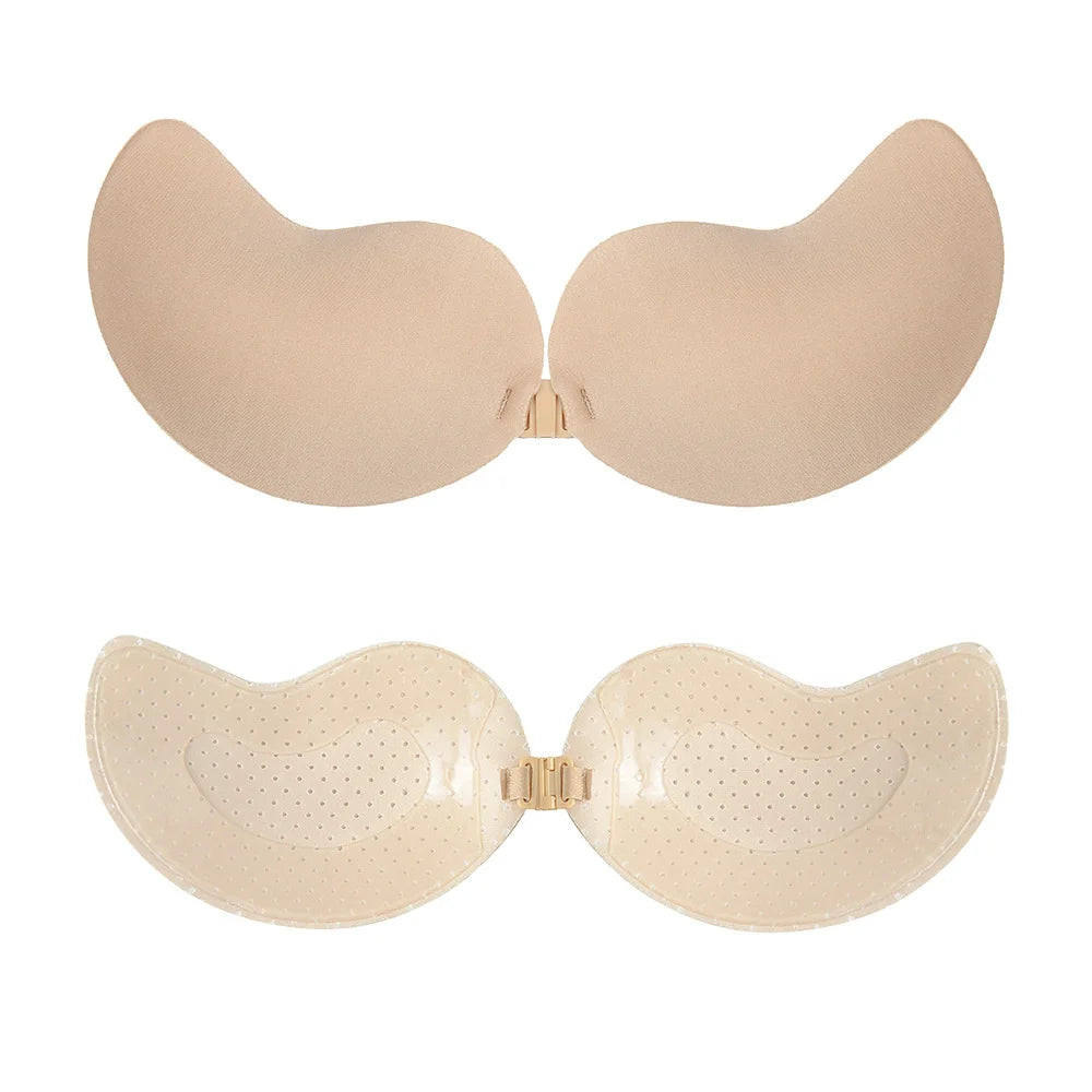2PC/1PC Invisible Strapless Adhesive Stick Bra Push Up Bras Women Lingerie Seamless Silicone Nipple Covers Bralette Underwear