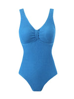 Black One Piece Swimsuit Female 2026 Crinkle Swimwear Women Slim Bathing Suits Summer Beach Wear Sports Monokini Swimming Pool