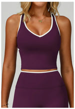 Running Sports Bra Women Underwear High Support Open Back Yoga Bra Breathable Fitness Pilates Tank Workout Top Removable Pads