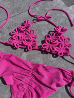 2026 Fashionable Boho Chic Bikini Set with Unique Paisley Design Perfect for Beach Wear and Pool Parties Summer Getaways