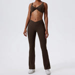 Hearuisavy Summer Sports Bra Shockproof Push Up Gym Top Women Quick-Dry Yoga Clothes Pleated Design Brassiere Workout Crop Top