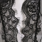 Women Sexy Lingerie Erotic Transparent V-Neck Nightwear Babydoll Robe G-string Costume Kimono Robe Lace Sleepwear Dress