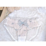 Japanese MOMOKO Butterfly Lingerie Set Wireless Bralette Sweet Pure Style Push Up Gathering Support for Small Chest No Underwire