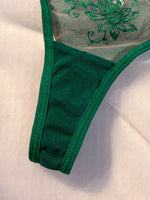 2-Piece Green Sexy Lingerie Set, An Experience of Daily Intimate Life That Is Both Pure and Exudes Allure ZA824057