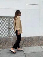 2026 New Arrivals Summer Fashion Black Flip Flops Flat Sandals Women Leisure White Slides Shoes Comfy Walking Beach Footwear