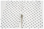 New Summer Women White Polka Dot Print Yoga Sets Hanging Neck Slim Sport Vest High Waist Mid Pants Gym Two-piece Workout Clothes
