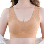 Women Wireless Bras Sports Tank Bra Sexy Lingerie Female Crop Top Soft Padded Wide Straps Brassiere Plus Size Intimates M-3XL