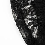 FDYOUI Women's Backless Sleeveless Bodysuits 2026 Summer Sexy Buttons Hollow Out Lace Jumpsuits Night Club Overalls Black Red