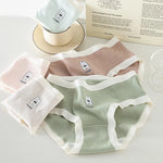 Woman Briefs Cotton Cartoon Printed Comfort Panties Female Underwear Triangle Pants Female Panties Solid Underwear