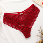 2026 Sexy Panties Womens Fashion Lace Lingerie Seductive Low Waisted Underwear Nylon Granny Thongs Woman трусы женские 부부생활 속옷