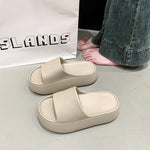 Summer Eva Chunky Platform Slippers Women Comfortable Soft Thick Bottom Sandals Woman 2025 Non Slip Beach Flip Flops Female