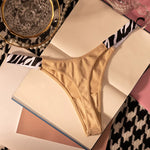 Cotton Sexy Women Panties Leopard Zebra Printed Seamless Girls Briefs Thong Girls G String Fitness Low Waist T-back Size S-XL
