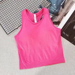 Sports Short Vest Sleeveless, Breathable, Sweat-Absorbent, Wearing Running and Fitness Training Yoga Clothes.