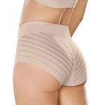 3Pcs/Set Women Panties High Waist Briefs Tummy Control Mesh Elastic Shapewear Ice Silk Female Seamless Underwear Sexy Lingerie