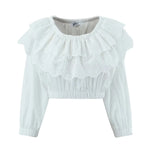 Foridol Summer Off Shoulder White Lace Skirt Set Dress Women Outfits Ruffles Tiered Mini Flower Embriodery Two Pieces Beach Suit