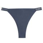 Women Cotton Maillard Brazilian Sexy Panties Breathable Low Waist Female Underwear Soft Solid Color Intimates High Elastic Linge
