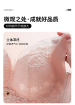 Spring And Summer New Five-breasted Thin Hole Cup Breathable Bra Without Underwire, Breast-proof Sagging Underwear Looks Thin Bh