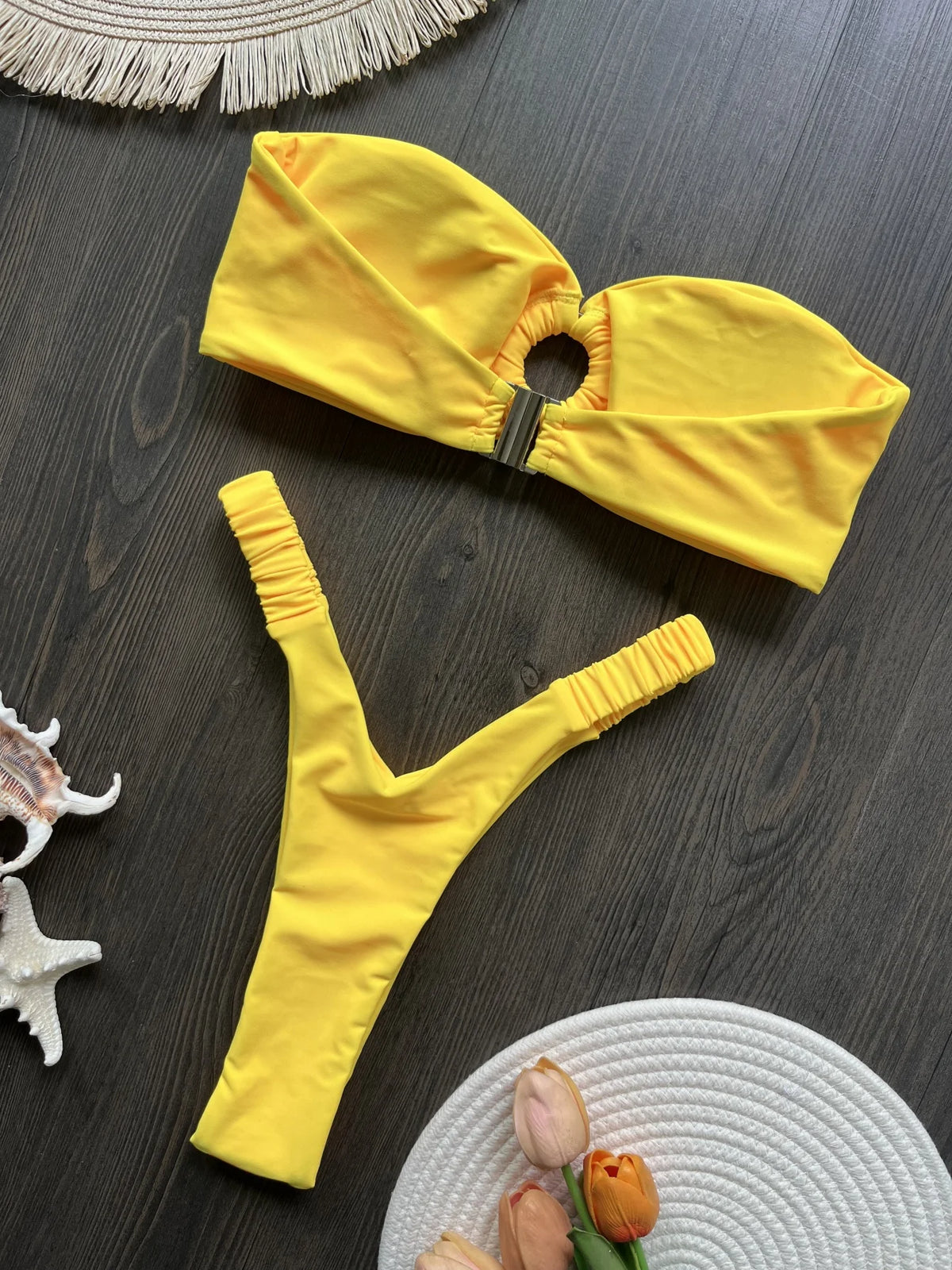 Micro Bikini Push Up Women Swimsuits 2024 Sexy Female Swimwear Brazilian Bikini Set Thong Biquini Swimming Suits Beachwear