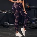 47 Color Marbling Tie-Dye Seamless Yoga Pants Sports Leggings Women Running Fitness High Waist Gym Leggings Women Workout Tights