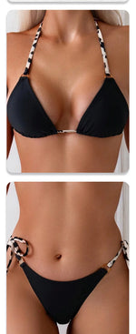 2026 String Triangle Bikini Women Sexy Swimwear Female Halter Swimsuit Solid Bathers Bathing Swimming Swim Suit Beachwear