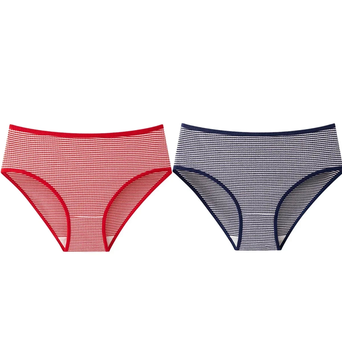 2Pcs/Set Women High Rise Panties Seamless Underwear Winter Warm Underpants Breathable Briefs Female Sexy Lingerie