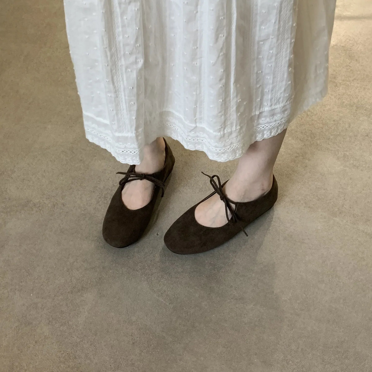 Fashion Butterfly-Knot Women Flats With Shoes Casual Female Soft Footwear Round Toe Ladies Flats Slip On Shoes 2026