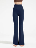 High Waist Buttock Lifting Flared Sports Fitness Yoga Wide Leg Pants