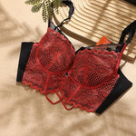 Autumn WinterAre Sexy Anti Sagging Bralette Fashion Lace Push Up Bra Large Size BCD 70 75 80 85 BH Women's Underwear FW6035