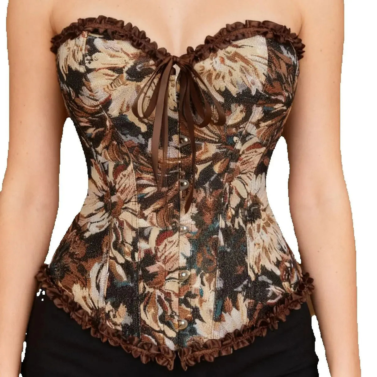 There are lace body-shapingwaist-cinchingchest-supporting corsets and ladies' court shaping tops