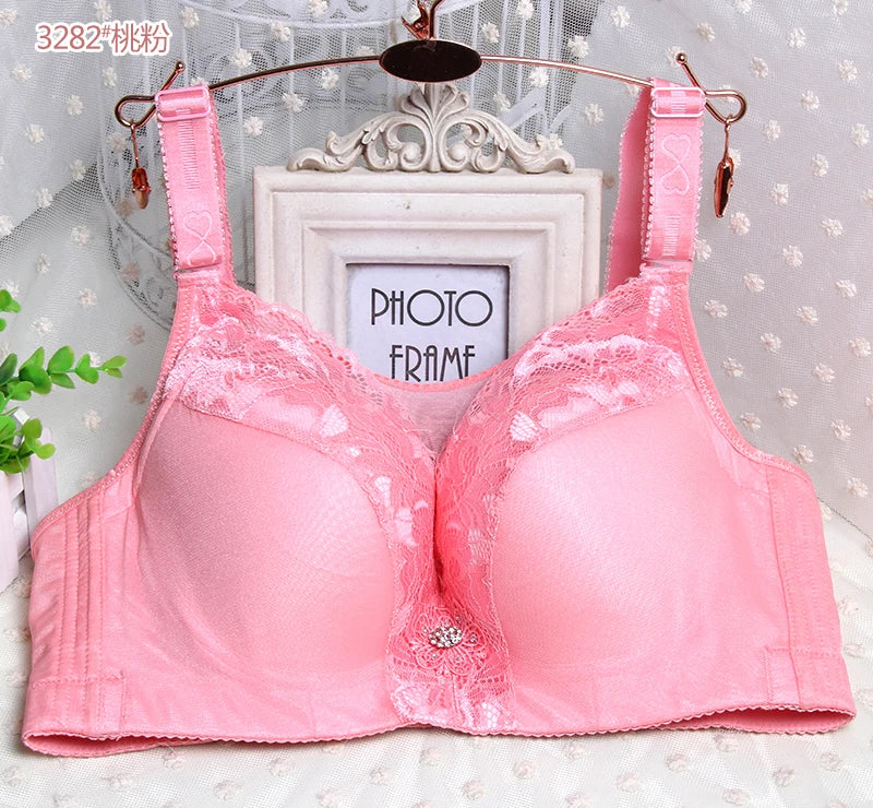 Ultra Big Size Women bra F G Cup Push Up Bra Plus Size Bra Full Cup Body Shaping Underwear Large Cup Anti Emptied Women Push Up