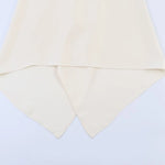 Women's Fashion Backless Halter Top Cream White Halter Neck Hem Sleeveless Dress Elegant Dress For Women Pure Desire Casual UBK6