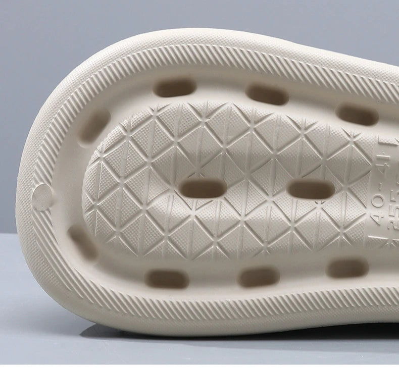 Women Summer Sandals Lace-up Style 2 Way to Wear Couples Fashion Platform Clogs Soft EVA Thick Sole Men Beach Street Slippers