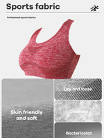 CZGUKE Soutien-gorge Push Up Respirant Pour Femmes, Sous-vêtements De Sport, Course À Pied, Yoga, Fitness