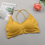 Lace Bra Top Sexy Lingerie Backless Bras for Women Comfort Bra Top Seamless Underwear Crop Top
