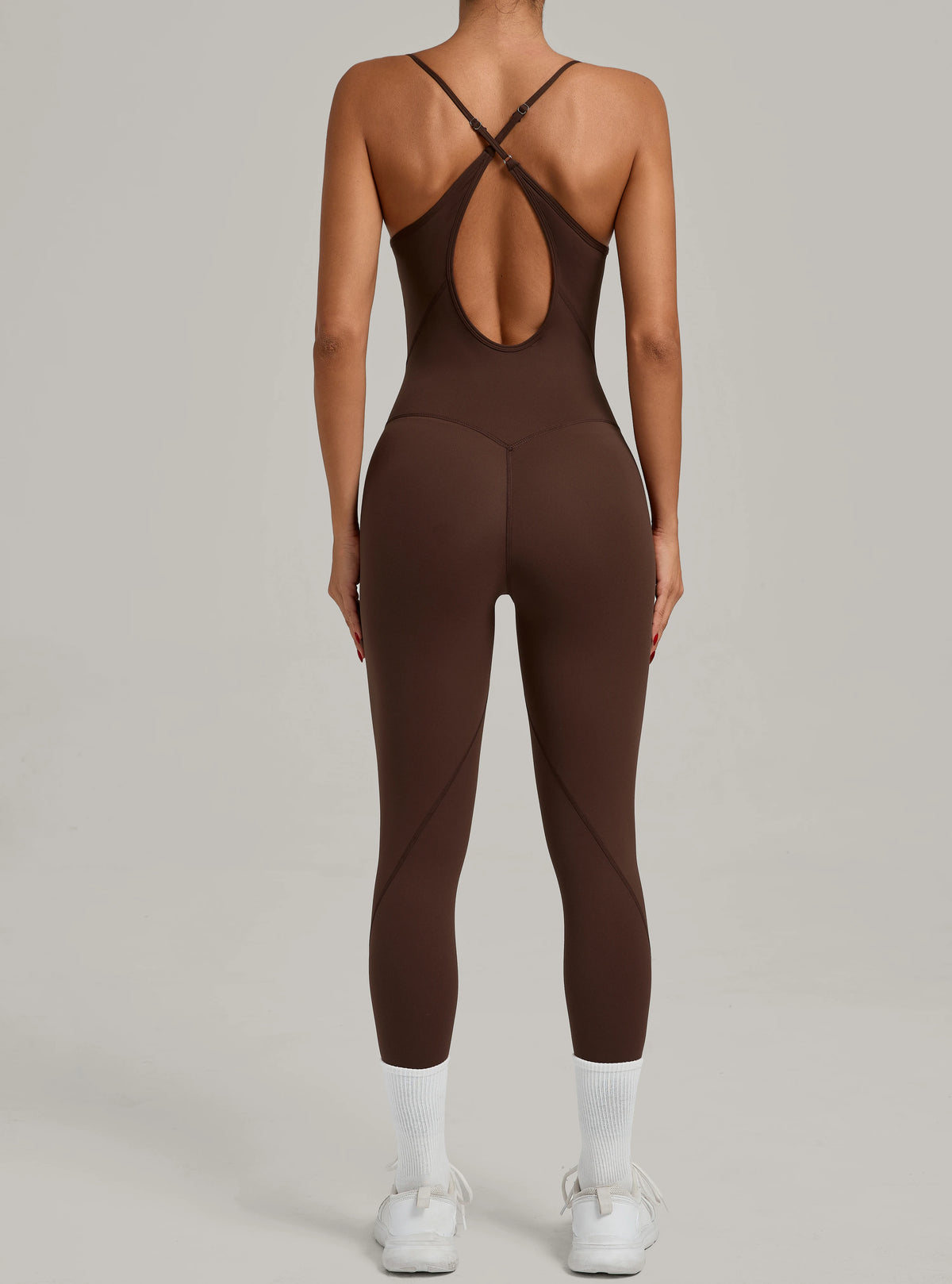 Padded One-Piece Yoga Clothes Sportswear Women's Gym Push Up Workout Clothes Fitness Sports Fitness Wear Yoga Jumpsuit