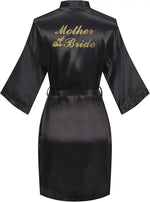 Women Bridal Robe For Bride And Bridesmaid Getting Ready Wedding Party Bathrobe