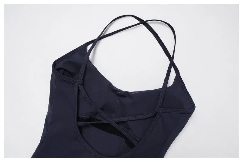 2-Piece Women's Fashion Yoga Set Beautiful Back Slimming Naked Comfort Set Outdoor Sports Running Fitness Leisure Set