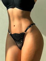 Simple Body Thong Garter Panty Metal Chain Porn Design Woman Gstring Panties Erotic Lingerie Women Underwear 1PC Sexy Underpants