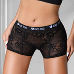 1pcs Mid Rise Breathable Sexy Women Boyshort Elegant Letter Decor Female Underpants Lingerie Fashion Style Lady Briefs Underwear