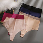 High-Rise G-String Women's Sexy Panties Seamless Female Underwear Fashion Sports Thongs Women T Panties Ladies Lingerie Tangas