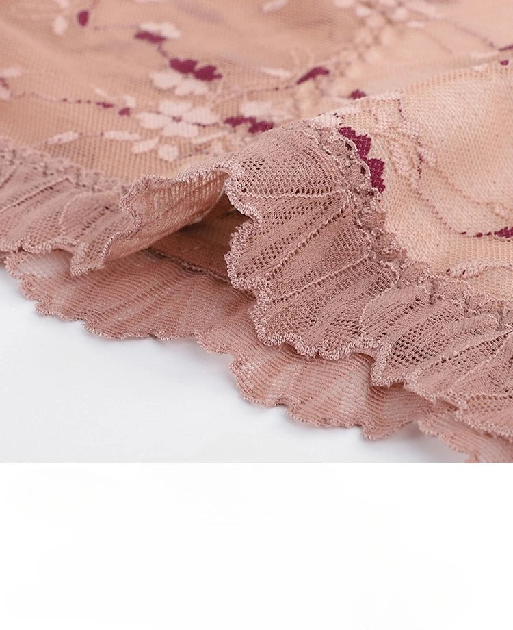M-XL Women's Underwear Plus Size Size High Waist Seamless Underpants Sexy Lace Panties Fashion Soft Comfort Briefs Lingerie