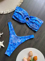 Micro Bikini Push Up Women Swimsuits 2026 Sexy Female Swimwear Brazilian Bikini Set Thong Biquini Swim Suits Print Beachwear