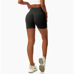 Summer Seamless High Waist Yoga Shorts Elasticity Sports Leggings Women Breathable Cycling Shorts Buttock Lift Gym Shorts Women