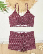Sexy High Waist Bikini Shorts 2026 Women Swimsuit Two Pieces Swimwear Female Bikinis Set Floral Bathing Suits Brazilian Biquini