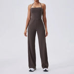 New Gym Set Women Training Yoga Suit Sportswear Sports Jumpsuit Fitness Rompers Stretch Female Push Up Workout Bodysuits