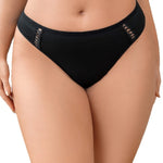 1 Pcs Large Size Tie Bow Sexy Women G-string Low Rise Sexy Thongs Comfortable Breathable Ribbed Ladies Thongs Intimate Lingerie