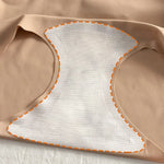 4Pcs/Set Ice Silk Panties Women Low-Waist Stretch Briefs Female Underpants Sexy Lingerie Solid Color Invisible Intimates M-XL