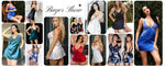 Women Sexy Satin Lace Nightdress Babydoll Lingerie V-Neck Sleeveless Sleepwear Pajama Dress